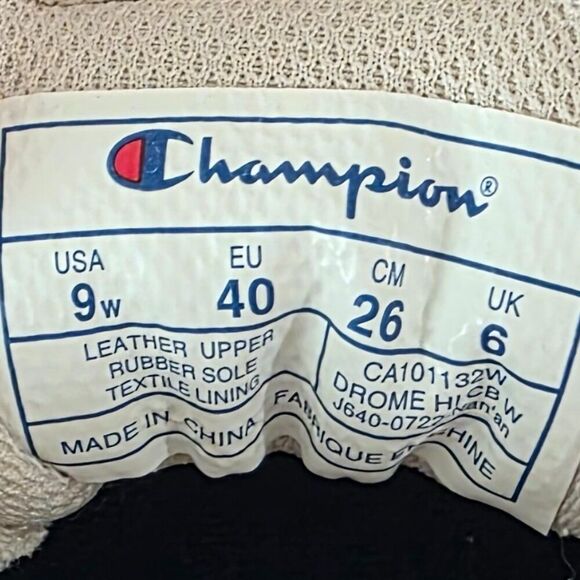 Champion Drome Hi CB Sneaker Sz 9 - Picture 7 of 7